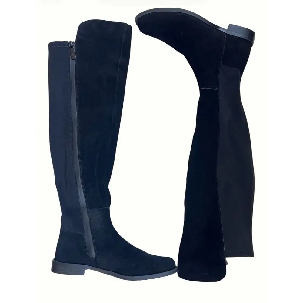 Blondo Women’s Waterproof Layne Suede Leather Over The Knee Boot’s Sz 5.5